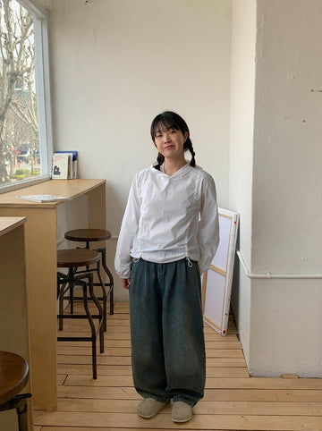 Turita String Nylon Hood Tee